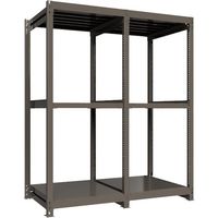 ICHIMAI 重量ボルトレスラック 段荷重1000Kg H2100×W900×D900 天地3段 単体グレー TH1000-739T3（直送品）