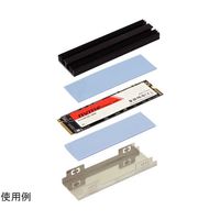 アイネックス M.2 SSD用熱伝導パッド 3種9枚セット HT-18 1枚 68-1976-01（直送品）
