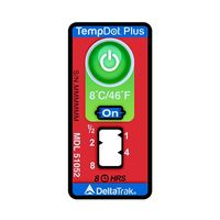 デルタトラックジャパン 温度・時間ラベル TEMPDOT(TM) PLUS 8°C 100枚入 51052 1箱(100枚)（直送品）