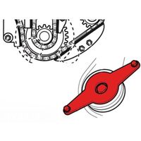 JTC クランクプーリーダンパーリムーバー JTC6626 1個 472-1510（直送品）