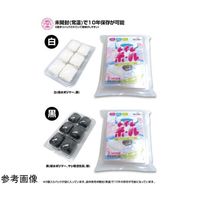 ブレイン 非常用トイレボール黒6個 BR-957-bk 1個 65-3657-18（直送品）