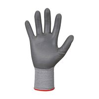 アズワン 制電フォルテックスウレタンパーム手袋 L グレー 1双 66-0023-72（直送品）