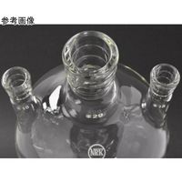 日本理化学器械 三頭フラスコ 側管角度 5° 白 1000mL 摺部29/42・15/25×2 032-29180 1個（直送品）
