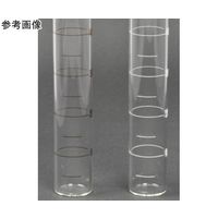 日本理化学器械 比色管(栓付)TS摺部24 100mL 白色目盛 204-100W 1個 65-8671-50（直送品）