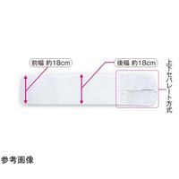 アシスト ライトバンド ホワイト 4L 16724 1本 68-4061-62（直送品）