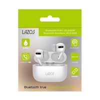 リーダーメディアテクノ Bluetoothイヤホン V5.3+EDR 白 L-TWS-2 1個 66-0022-99（直送品）