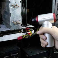 アスコ 電動エアダスター レッド Y01 Y01(R) C1000410 1台（直送品）