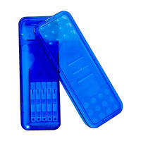 サンスター文具 NEWアーム筆入 青 S1000608 1個