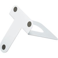 ジョインテックス ブックエンド M 白 1組(2個入) B167J-M-WH 1組