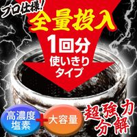 茂木和哉 洗濯槽クリーナー 塩素系 1.8kg 1セット（1個×3） レック