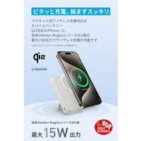 モバイルバッテリー Anker MagGo Power Bank (10000mAh) A1654N21 1個