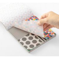 デザインフィル オリガミ 15角 ブロック ベーシック 120枚(12柄×10枚) 折り方レシピ付き 34493006 1パック