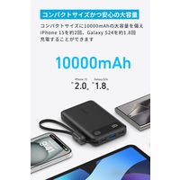 Anker Power Bank (10000mAh、 22.5W) A1257011 1個
