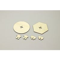 アーテック 簡単組み立て手回しゴマ 6766 1個