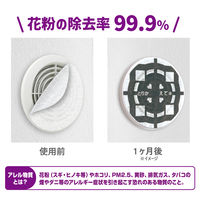 フィルたん アレルブロックフィルター 花粉・PM2.5対応 通気口用 約20×20cm 1個（2枚入）東洋アルミエコープロダクツ