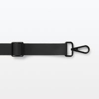 無印良品 自由に組み合わせられるストラップ 黒 約67.5～120×2.3cm 良品計画