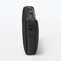 無印良品 自由に組み合わせられる収納ケース 長方形 薄型小 黒 約17×2.7×9.5cm 良品計画