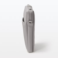 無印良品 自由に組み合わせられる収納ケース 長方形 縦型 ミディアムグレー 約9.5×2.7×17cm 良品計画