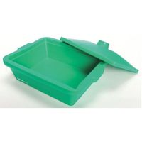 ウィザーライフサイエンス Fisherbrand アイスパン 9L グリーン 03-395-157 1個 65-4341-40（直送品）