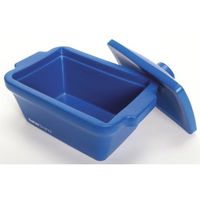 ウィザーライフサイエンス Fisherbrand アイスパン 4L ブルー 03-395-153 1個 65-4341-36（直送品）