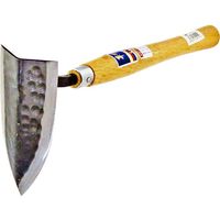 嘉孝製作所 耕作 青鋼鎚目片手三角ホー 63-5478-53 1個（直送品）