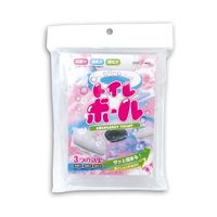 ブレイン 非常用トイレボール(白)6個入り(排泄袋付) BR-929-wh 1個 65-3657-21（直送品）