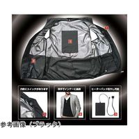 ブレイン ヒーター内蔵可能型防寒インナーベスト(Vネック) ネイビー LL BR-078 1着 65-6902-89（直送品）