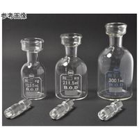 日本理化学器械 BOD用フラン瓶 普及型 瓶のみ(栓なし) 300mL 210-19300 1個 65-8688-17（直送品）