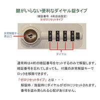 宮成製作所 オールロックキャビネット物品用 ダイヤル錠 2列6段 ポリカトレー MCG-12D 1台 4-6058-01（直送品）