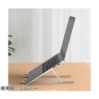 ノートパソコン&タブレットスタンド アルミ合金製 コンパクト 折りたたみ式 専用ポーチ付き ピンク TR-PST002-PK 1個（直送品）