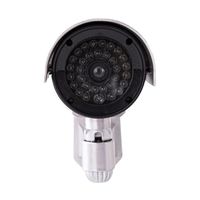 Trimate ダミー防犯カメラ シルバー TR-DKM002-SV 1個 67-4918-24（直送品）