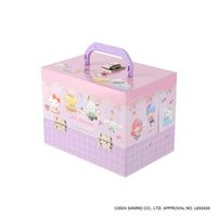 レイス サンリオキャラクターズ バニティメイクボックス パープル 1個