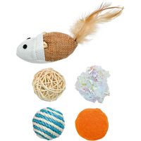 極遊び塾！あれこれバラエティーパック 5個入 1個 マルカン 猫用 おもちゃ