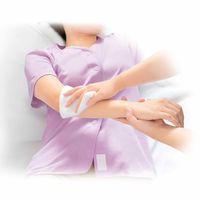 からだふき　ウェットタオルオオサキメディカル プラスハート スティックタオル 厚手エンボス 個包装 L 74994 1袋（50本入）