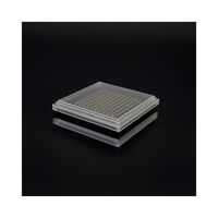 エクシール 精密部品搬送ケース ゲルベース(R) 4インチ 透明 フラットF3 10個入 GC00-16044 1セット(1個)（直送品）