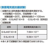 八興 スーパー柔軟フッ素チューブ(帯電防止) 8×10 20M E-SJAST-8x10 1m 68-1079-88（直送品）
