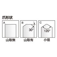 ジーネット 豊和工業 油圧・エアチャック用 H027M(H037M) 生爪 H027M-6-H35 1組 64-3271-02（直送品）