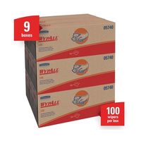 Fisherbrand(TM) CleanーWipe(クリーンワイプ) ウェット 青 100枚×9ボックス入 19-130-3475（直送品）