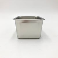 クライミング ステンレス深型組バット(酸洗浄済)122×87×59mm M0号 4-6277-04 1個（直送品）