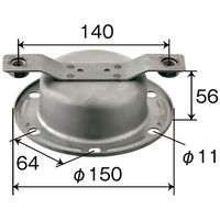 パーマンコーポレーション ホイルセンターキャップ 日野 大型トラック フロント 19.5インチ 1276200000 1個（直送品）