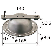 パーマンコーポレーション ホイルセンターキャップ いすゞ 大型トラック フロント 19.5インチ 1277200000 1個（直送品）