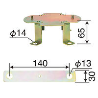 パーマンコーポレーション ホイルセンターキャップ 日野 ひきずり大型トラック リア 22.5インチ 1283210000 1個（直送品）