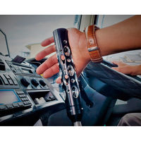 パーマンコーポレーション ティアドロップシフトノブ ブラックエディション 1422275100 1個（直送品）