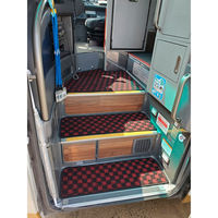 パーマンコーポレーション 階段用マット 3点セット 大型バス用 赤・黒 1436910000 1個（直送品）