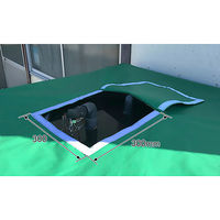 パーマンコーポレーション 尿素水 コンテナカバー トラックシート生地 透明窓付 1598300000 1個（直送品）