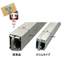 パーマンコーポレーション ショーリングバー スリムタイプ Eトラック用 アルミ 1958~2162mm 6230030000 1個（直送品）