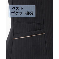 サーヴォ ベスト 黒系 17号 GVEL-2452-B6 1着（直送品）