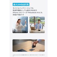 モバイルバッテリー Anker Power Bank (10000mAh、ライトニングケーブル) A1637152 1個