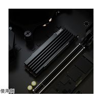 アイネックス M.2 SSD用高性能ヒートシンクセット ZERO-M05 1個 68-1975-98（直送品）
