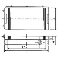 ジーネット 精密永磁チャック GSX41-300600-B 1台 64-3264-43（直送品）